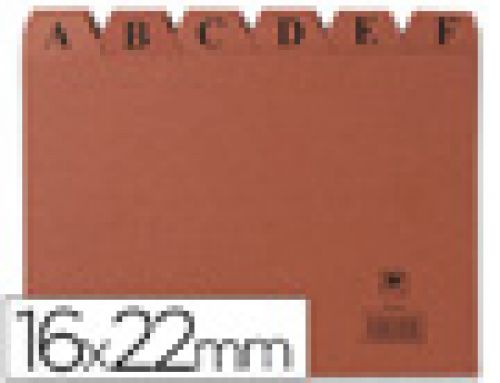 Indices para ficheiro, cartao, 160 x 220 mm , Liderpapel , 3817 , 8436013253232